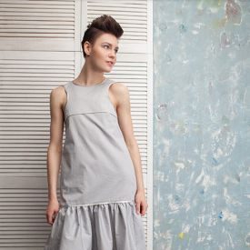 FRILL HEM DRESS
