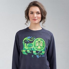 Women’s sweatshirt “Ukrainian Spring Lion”