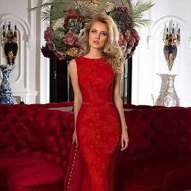 Evening dress 753-2