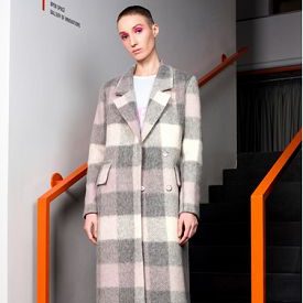 Plaid coat