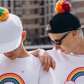 Pompom cap