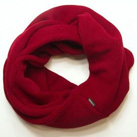 Scarf snood bordo, winter