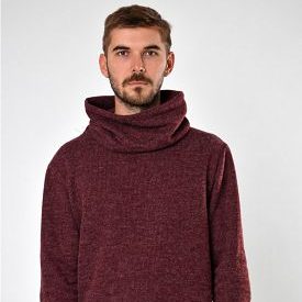 Sweater unisex burgundy