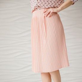 skirt plisse powder