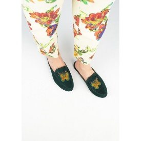 suede mules