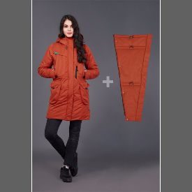winter parka “Rooibos Tea”