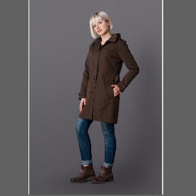 trenchcoat “chocolate”