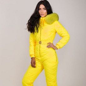 women’s overalls “ripe lemon”