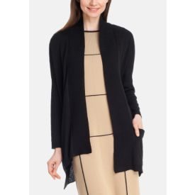 Loose-fitting asymmetrical jacket