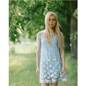 Dress with butterflies