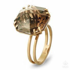 Ring with quartz / KUZ