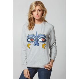 WOMEN’S SWEATSHIRT “DYVOOO-EYES. ENCHANTED LOVE”