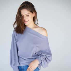 Blouse with Volume Sleeve